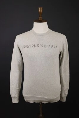 Sudadera DENIM & SUPPLY RALPH LAUREN Gris Manga Larga Talla S Foto 1 de 4