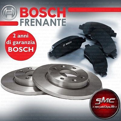 DISCHI FRENO E PASTIGLIE BOSCH RENAULT CLIO 2 Serie 1.5 DCi Dal 2001 ANTERIORE • 85.99€