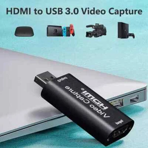 Mini HD 1080P HDMI to USB 3.0 Video Capture Card for Live Streaming & Game Re - Picture 1 of 9