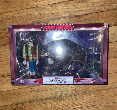 Jack & Kessler Wolf American Werewolf in London NECA Toony Terrors Figure 2-Pack Cover
