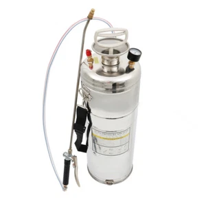3 Gallon 12L Stainless Steel Sprayer Hand Pump Sprayer Lawn And Garden Cleaning - Picture 1 of 24