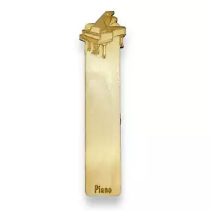 Bookmark - Piano - birch wood - Picture 1 of 6