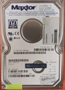 ⭐️⭐️⭐️⭐️⭐️ Hard Drive SATA Desktop 3.5" Maxtor 6L080M002723A 80GB BANC1G10 KGBA - Picture 1 of 3