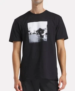 Reebok skater Graphic Cotton Short Sleeve T-shirt, black small Brand New - Picture 1 of 2
