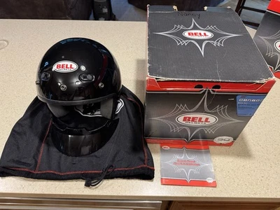 Casco de moto Bell Helmets RT negro cara abierta talla M Foto 1 de 4