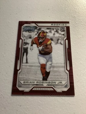 2022 Panini Chronicles - Playoff Momentum Rookies Brian Robinson Jr. #PMR-25... - Image 1 of 2