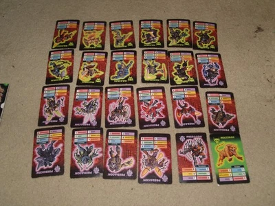 Beast Wars Transformers Mutating Card Game 1997 replacement character card set - Image 1 of 4