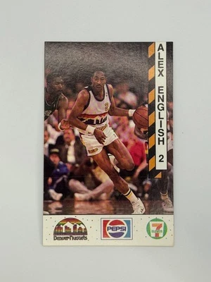 1989-90 Denver Nuggets Police Alex English - Image 1 of 2
