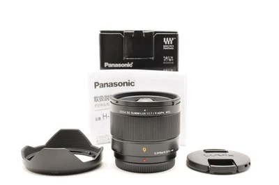 [ Top MINT in Box ] Panasonic LEICA DG SUMMILUX 9mm F/1.7 ASPH. H-X09 F1.7 - Image 1 of 4