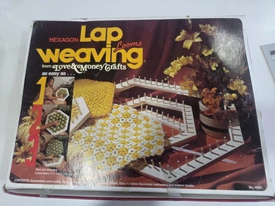 NUEVO Telares de Colección Hexagonales para Tejer Lap Por Amor y Dinero Artesanía No. 4029 SELLADO Foto 1 de 4