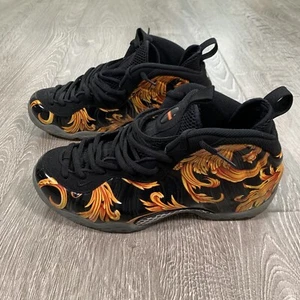 NIKE Air Foamposite 1 SUPREME (652792-001) NEGRO, 10 - Imagen 1 de 15
