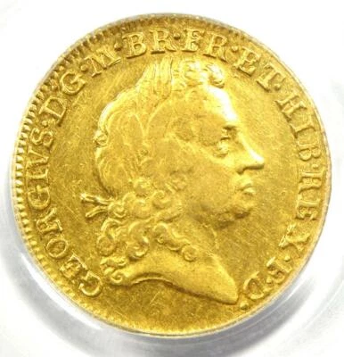 Moneda de Guinea de Oro Jorge I Inglaterra Gran Bretaña 1715 1G - PCGS Genuina - AU Detalles Foto 1 de 4