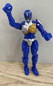 Bandai Power Rangers 2010 Legendary Dino Zords Blue Ranger 4" Figure Toy HTF - Picture 1 of 10