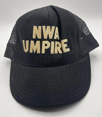 Gorra ajustable Reynolds grande/X-grande NWA UMPIRE SnapBack rara ver foto leer Foto 1 de 4
