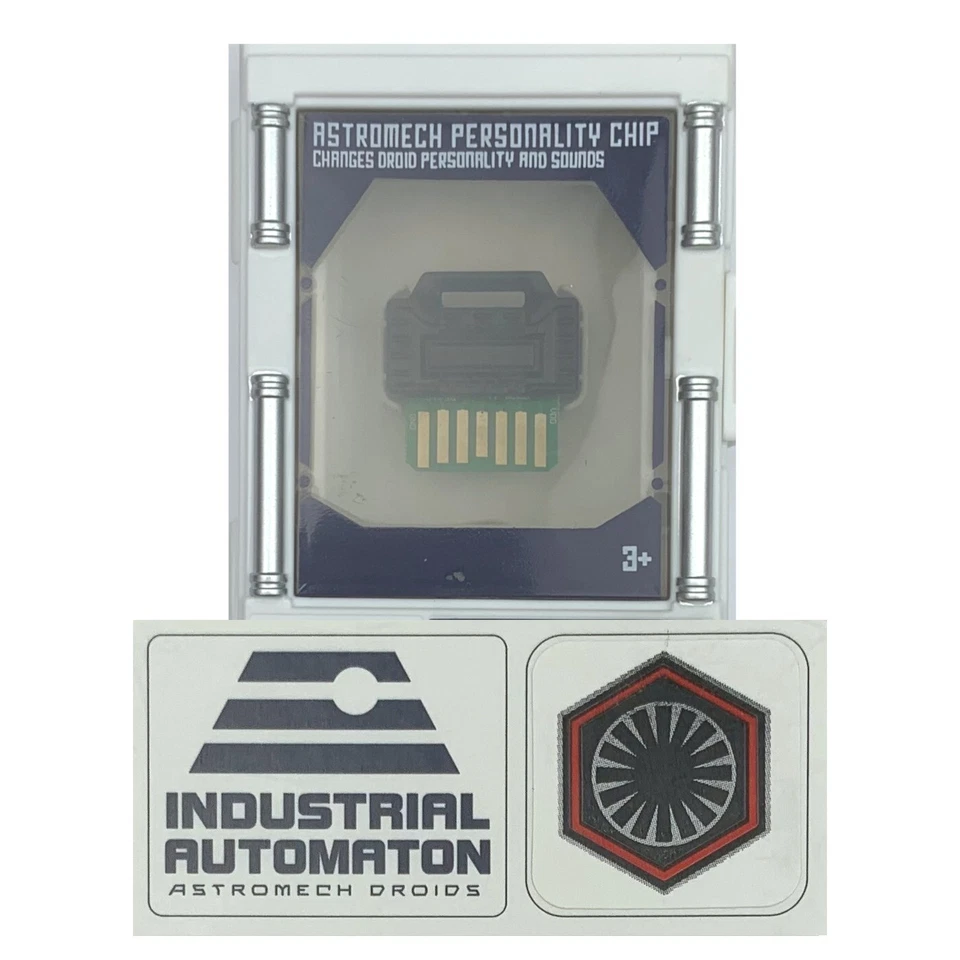 Disney Galaxy’s Edge Star Wars Droid Depot Astromech Personality BLACK Chip