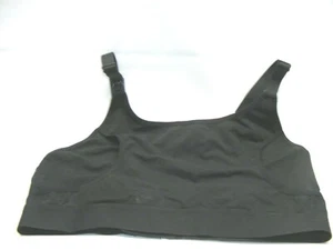 Sujetador deportivo para mujer Momcozy negro talla grande 93 % algodón nuevo con etiquetas - Imagen 1 de 8