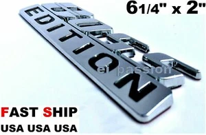 The BOSS EDITION Chrome Fit All Cars Semi Truck logo CUSTOM EMBLEM RV Travel 3D - Bild 1 von 7