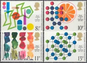 Gran Bretaña 1977 Yvert #825/28 química MNH-VF - Imagen 1 de 1