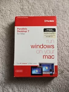 Parallels Desktop 7 for Mac New in Box Run Windows on Mac Upgrade to 8 Option - Picture 1 of 2