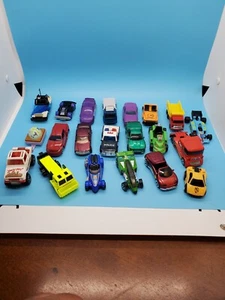 Toy Car Lot 21 Piece A Few Hot Wheels And Some Vintage See Description - Picture 1 of 10