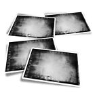 4x Rectangle Stickers - BW - 35mm Film Camera Photography #37012