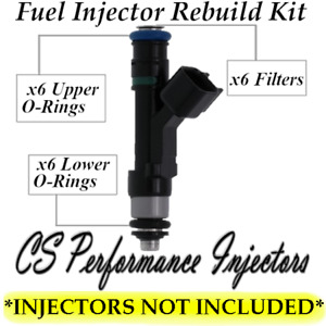 Fuel Injectors Rebuild Repair Kit fits 0280158119 for 07-11 Chrysler Dodge Jeep
