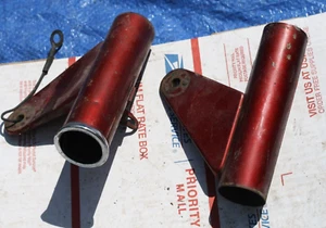 1973-75 YAMAHA RD 250  OEM HEADLIGHT BRACKET'S - Picture 1 of 2