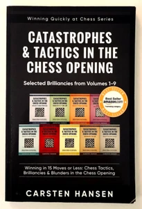 CATASTROPHIES & TACTICS IN THE CHESS OPENING—BRILLIANCES FROM VOLS 1-9—HANSEN - Picture 1 of 2