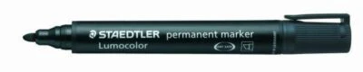 5x Staedtler Permanent Marker 352-9 Filzstift Filz-Schreiber schwarz 2mm NEU - Bild 1 von 3