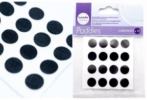 Protective Felt Disc Paddies 32 self adhesive pads : ornament pottery glass - Picture 1 of 3