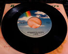 45 Rpm Mca Records 1980 Bernadette Peters Gee Whiz And I Never Though I'd Break