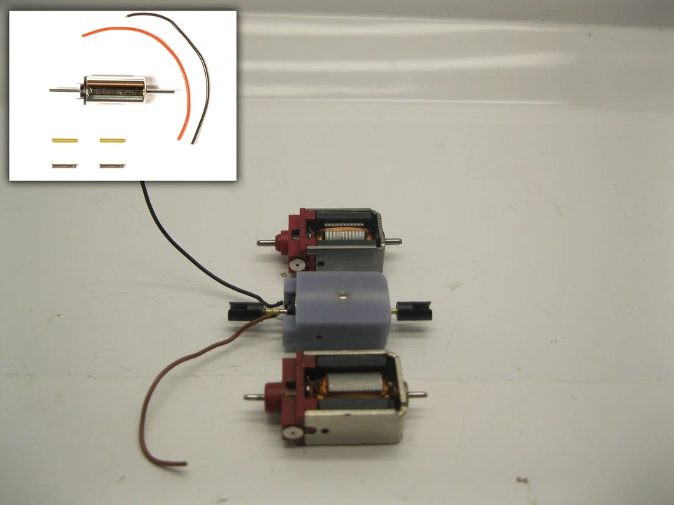 MicromotorEU NR001 - Umbausatz Glockenankermotor ersetzt Roco Motor 85020 - NEU
