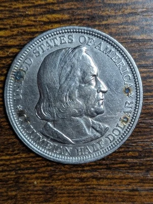 1883 Columbian Exposition Half Dollar Coin 90% SILVER GREAT CONDITION - Image 1 of 2