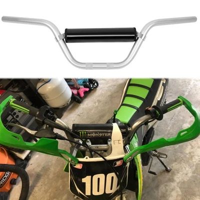 Manillar de moto de cross de 7/8" 22 mm con almohadilla de espuma para Kawasaki KLX110 KLX250 KLX300 Foto 1 de 4