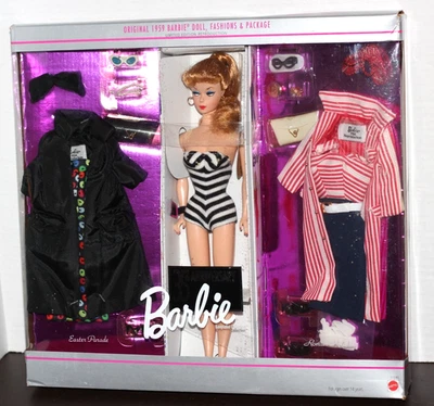 JUEGO MUÑECA BARBIE 35 ANIVERSARIO MATTEL 11591 EDICIÓN LIMITADA NUEVO EN CAJA Foto 1 de 4