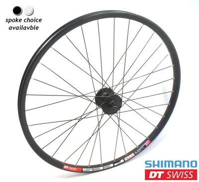 26" DT Swiss 533d Shimano Deore MTB Mountain Bike Front Wheel 6-bolt IS Disc QR - Image 1 of 4