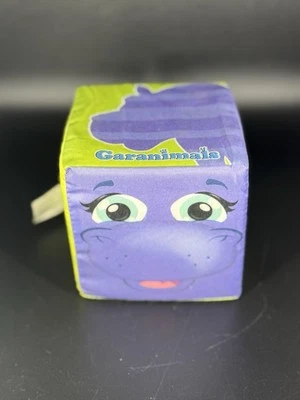 Bloque de juego suave Garanimals 2010 4x4x4 bloques de hipopótamo púrpura Foto 1 de 4