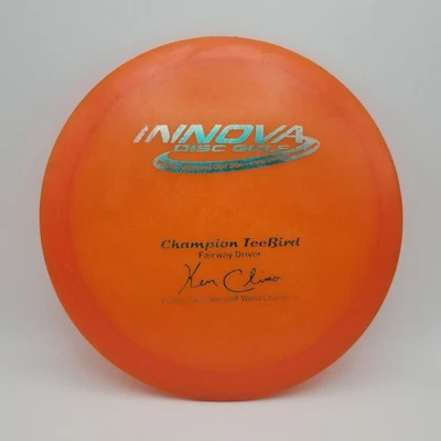 Innova Ken Climo 12x Champion Teebird 171g Orange Disc Golf Fairway OOP RARE  - Image 1 of 2