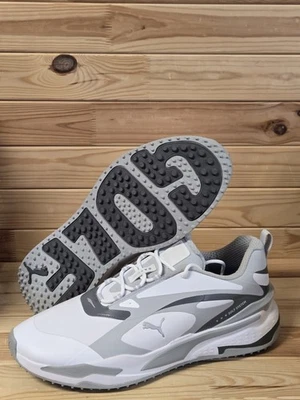 PUMA GS Fast White High Rise Shade Waterproof Golf Shoes Men's Size 13 - Image 1 of 4