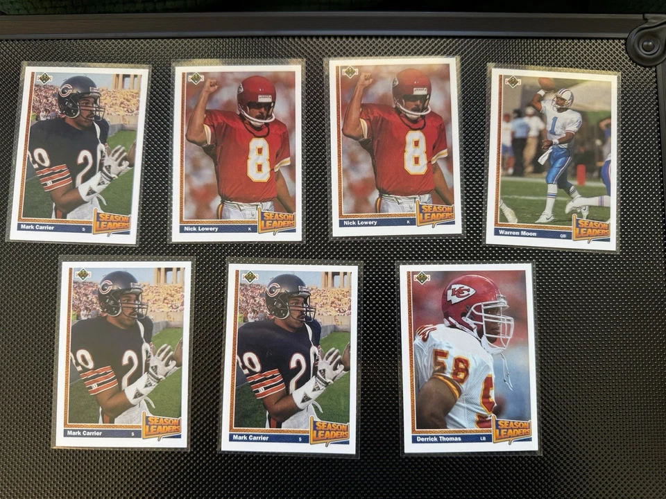 Lote (7) Upper Deck “Season Leaders” 1991 Foto 1 de 1