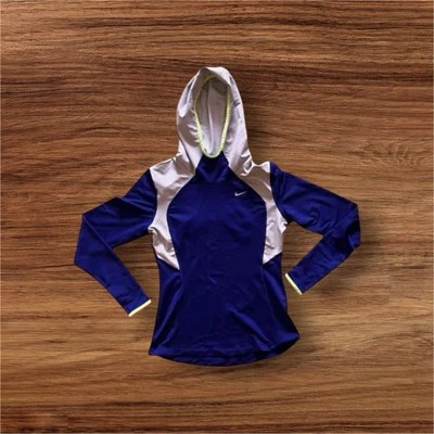 Chaqueta Nike Unisex Azul Therma Flex Dri Fit Camiseta de Pista Correr Ligera M Foto 1 de 4