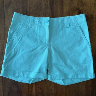 Nuevo Tommy Bahama Frente Plano Chino Sail Away Sarga Corto Clear Lake Teal Talla 0 Foto 1 de 4