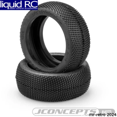 JConcepts 4073-01 Dirt Bite - Blue Compound Fits 83mm 1/8th Buggy Wheel - Image 1 of 2