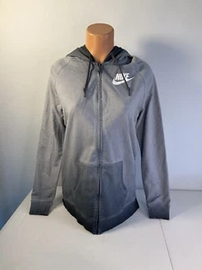 NIKE Blending Greys Full Zip Sweatshirt Jacket w/ Hoodie. Size Small. NEW. - Picture 1 of 9
