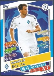 TOPPS MATCH ATTAX CHAMPIONS LEAGUE 2016-17 #DYN03-DYNAMO KYIV-DANILO SILVA - Picture 1 of 1