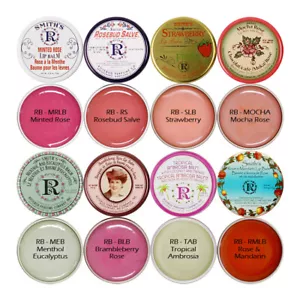 1 ROSEBUD Lip Balm Salve Tin (0.8 oz) "Pick Your 1 Scent " *Joy's cosmetics* - Picture 1 of 4