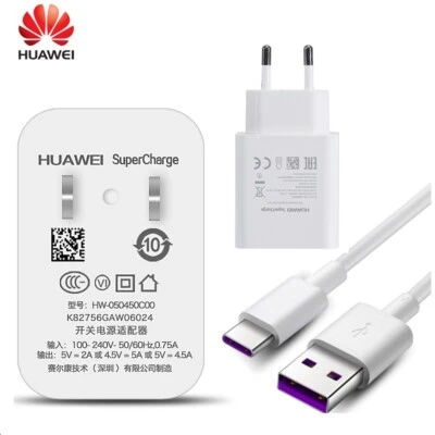 Original Huawei SuperCharge 5A Charging Adapter P20 P30 Pro Mate 10 20 Honor V10 - Image 1 of 4