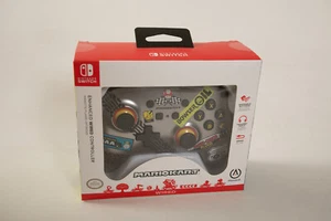 Nintendo Switch MarioKart Enhanced Wired Controller (UB2/JSF6) EUC Silver - Picture 1 of 8