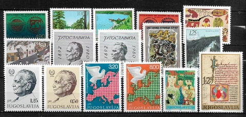 [DL-020] Dollar Lot - Yugoslavia Mint Never Hinged Stamps Cover