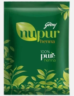 Godrej Nupur Henna 100% Pure -  Free Shipping From USA - Image 1 of 3